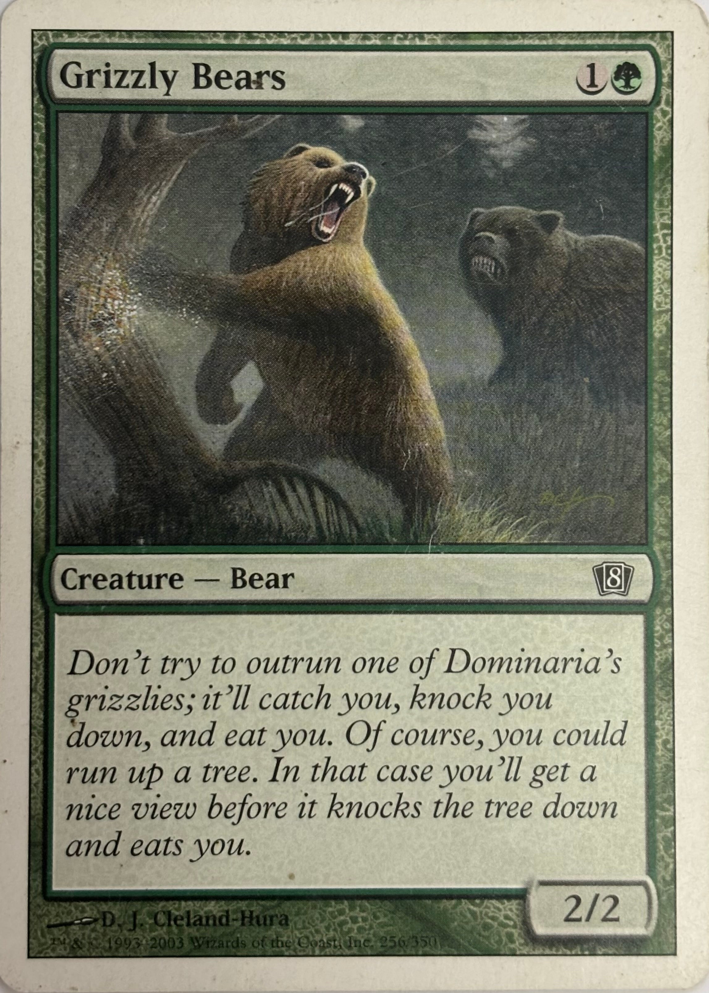 Magic Grizzly Bears 256/350
