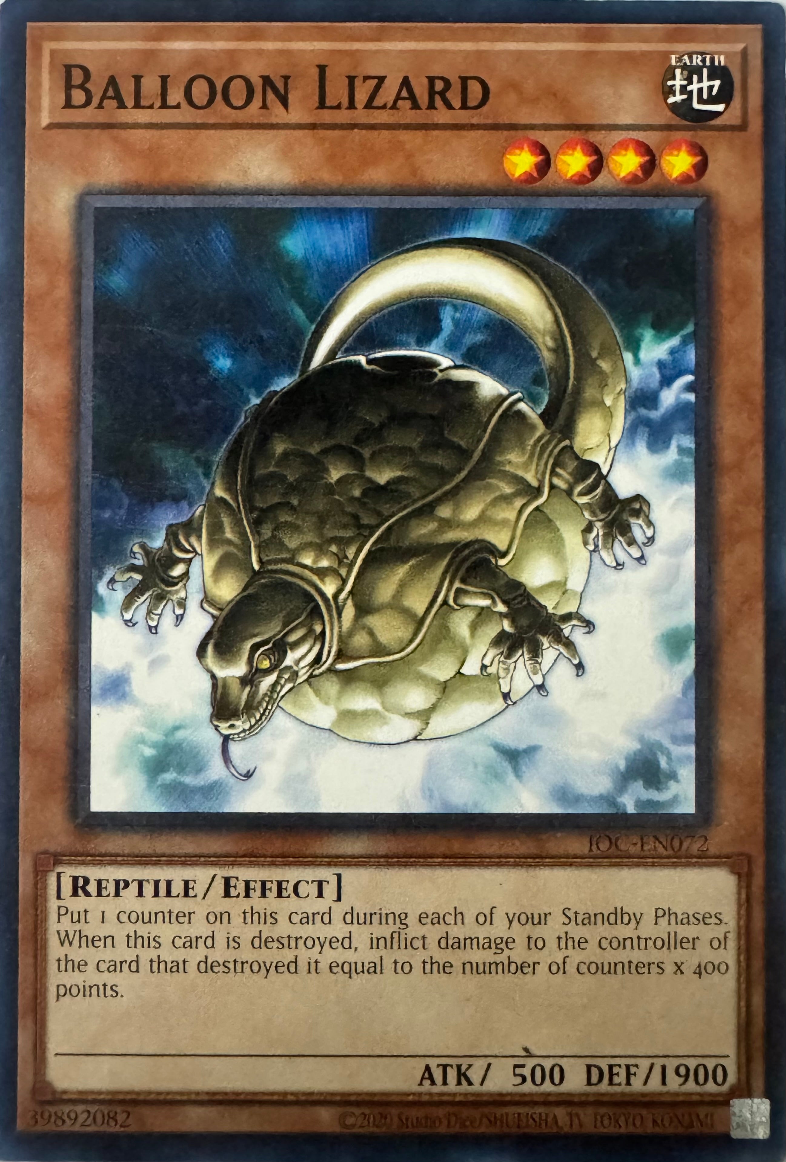 Yugioh! Balloon Lizard Ioc-en072