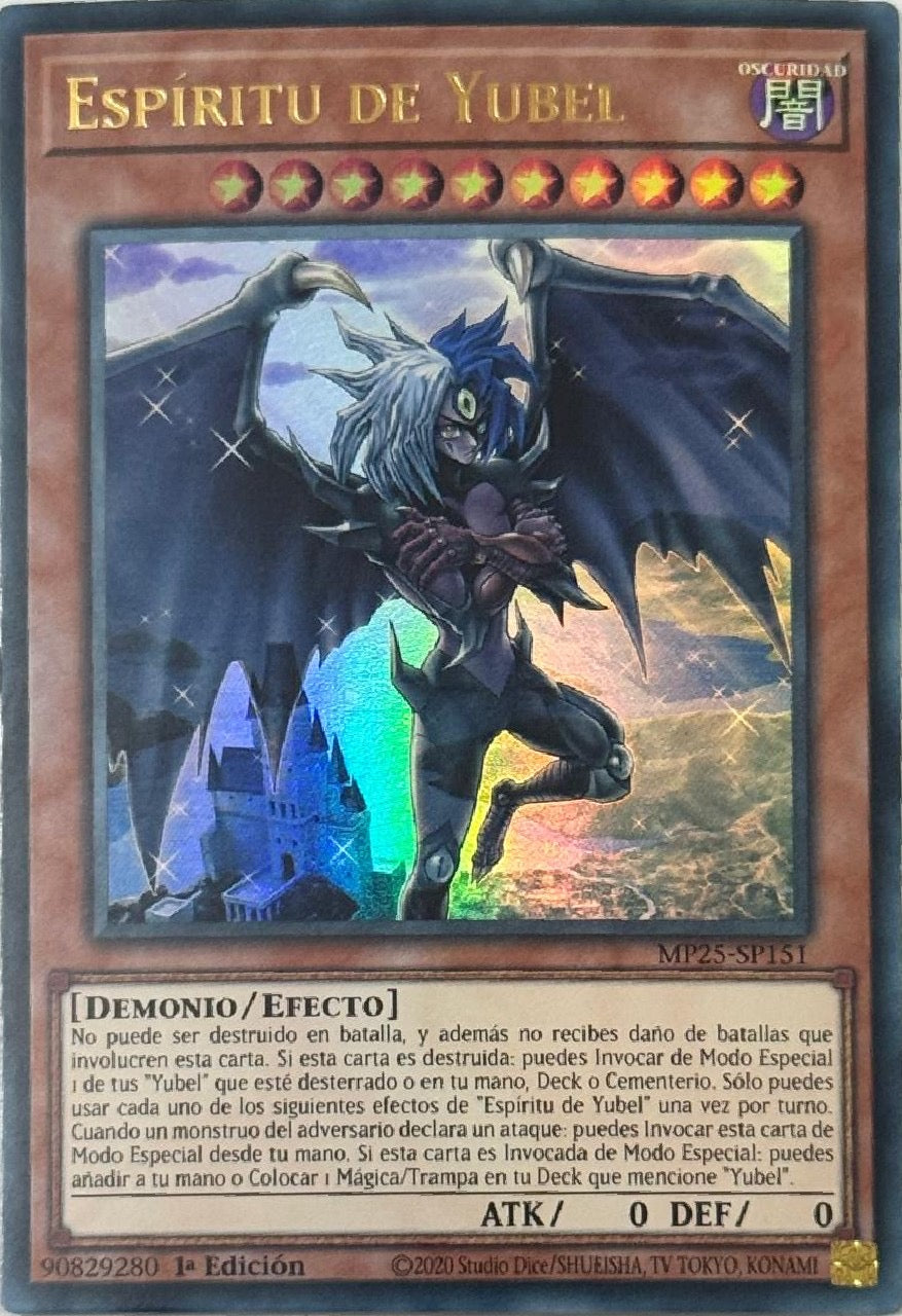 Yugioh! Espíritu De Yubel MP25-SP151 1st Edition Ultra (Español)