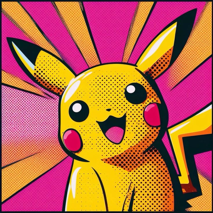Mousepad Rectangular Pikachu