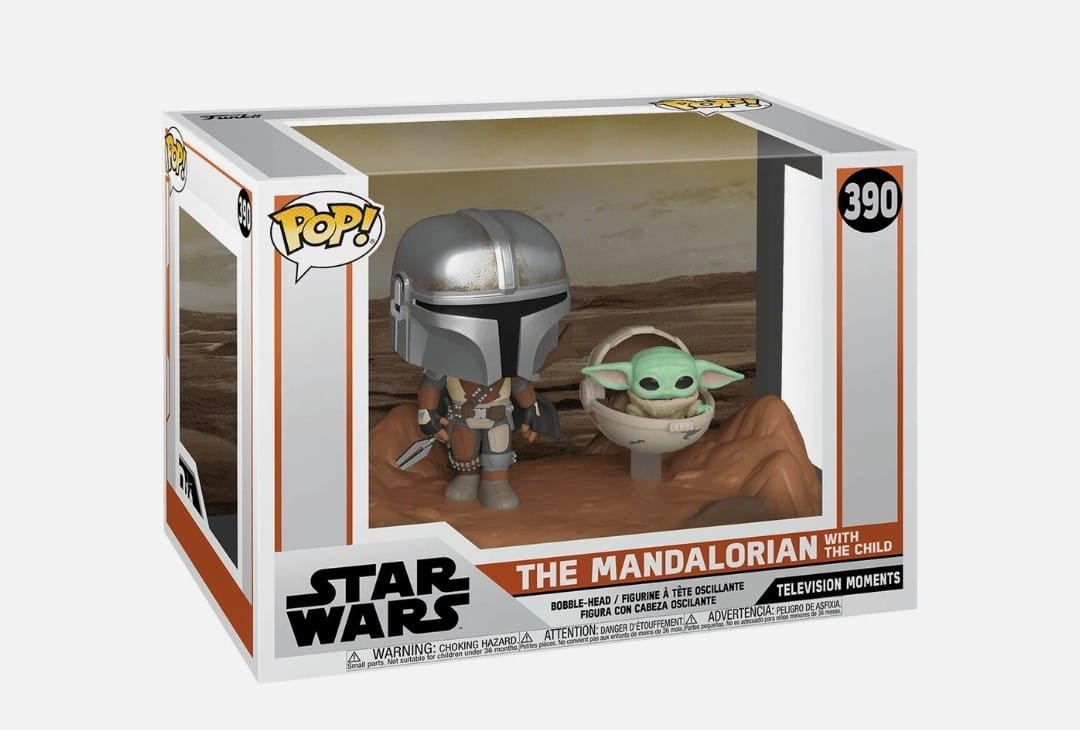 Funko Pop! Star Wars The Mandalorian With The Child #390