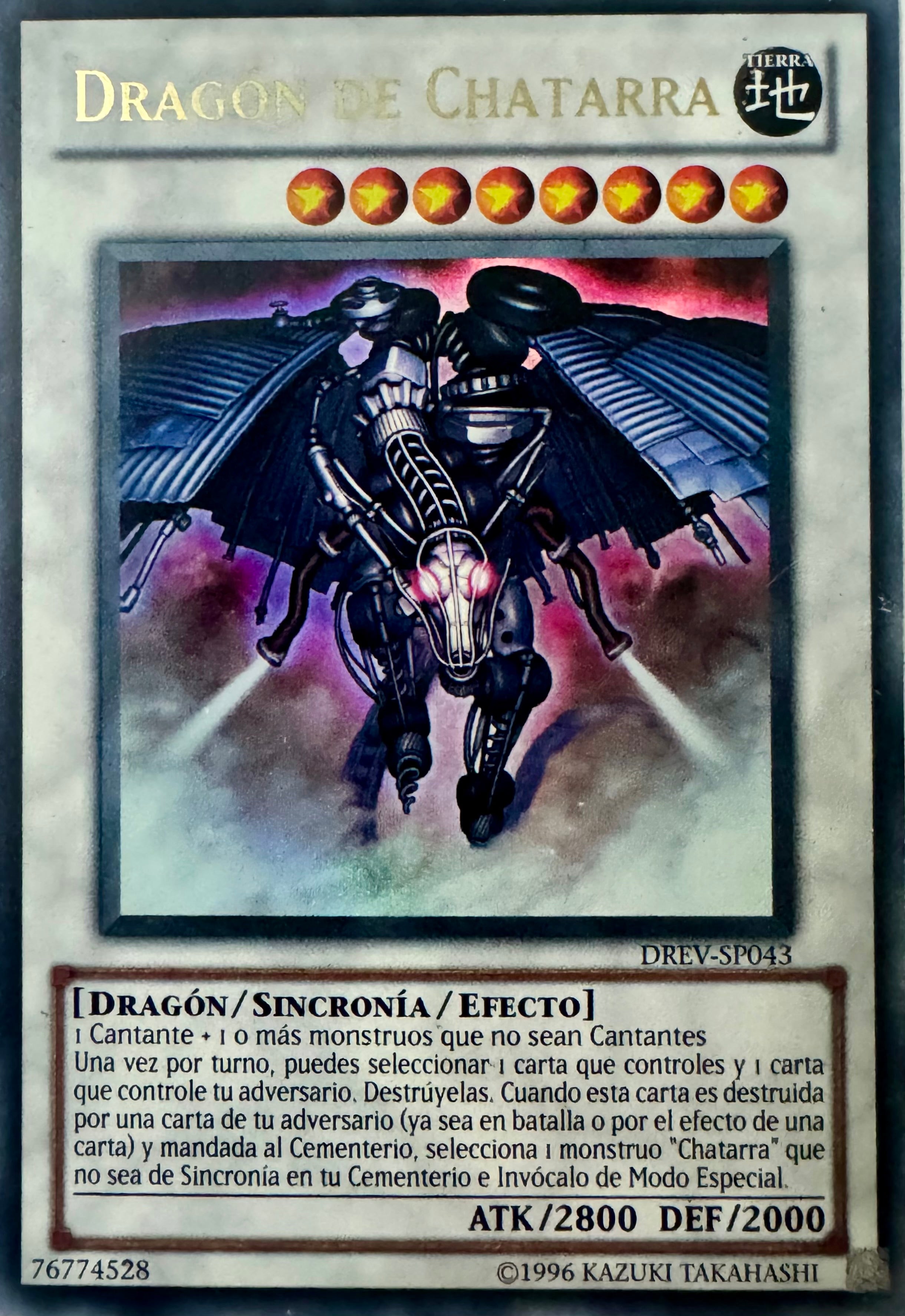 Yugioh! Dragón De Chatarra Drev-sp043 Ultra Rare