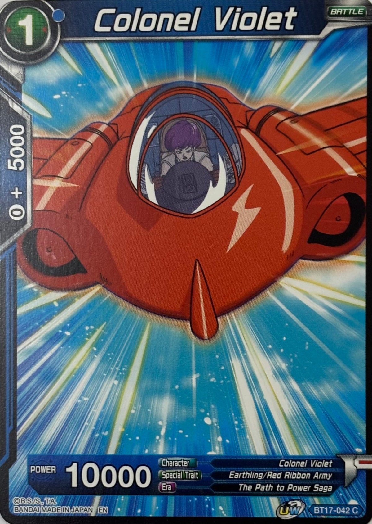 Dragon Ball Tcg Colonel Violet Bt17-042