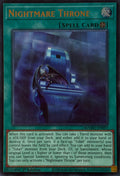 Yugioh! Nightmare Throne Mamo-en097 1st edition Ultra rare