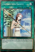 Yugioh! Forbidden Lance Ra02-en058 1st Edition Platinum