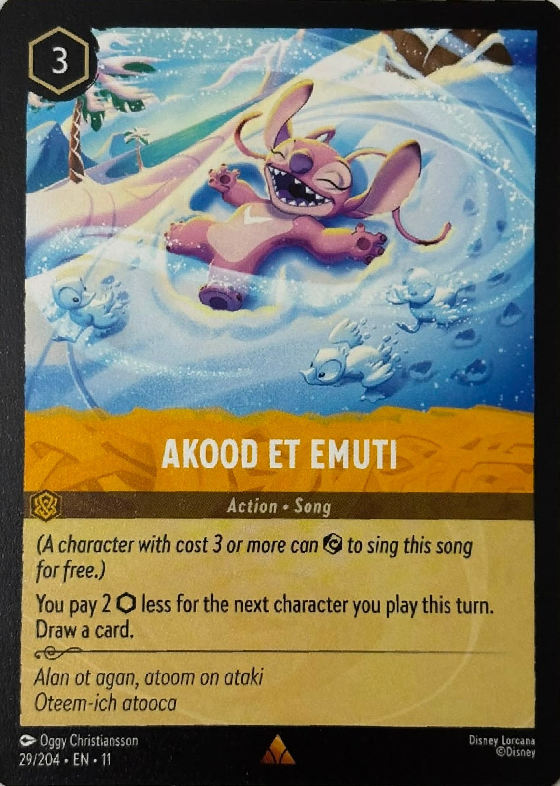 Disney Lorcana Akood Et Emuti 29/204