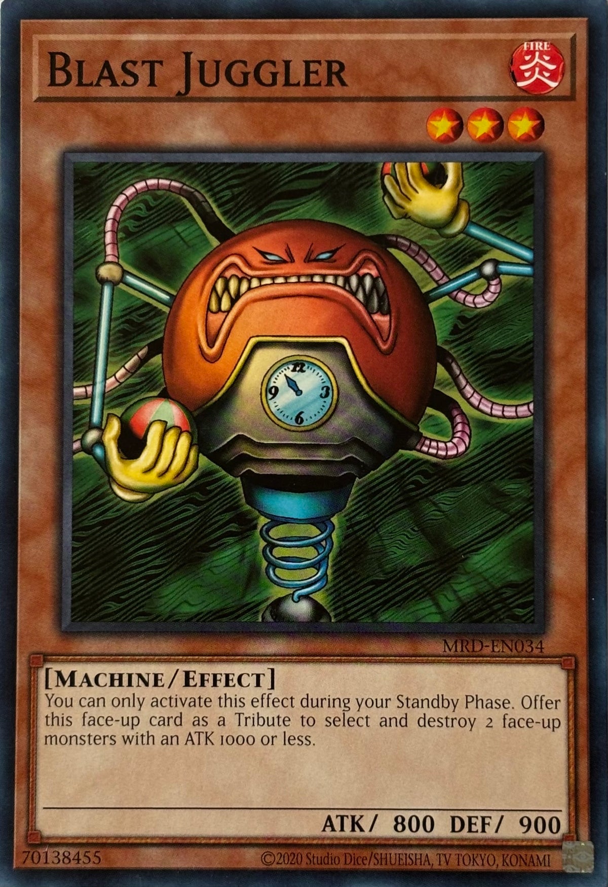 Yugioh! Blast Juggler Mrd-en034
