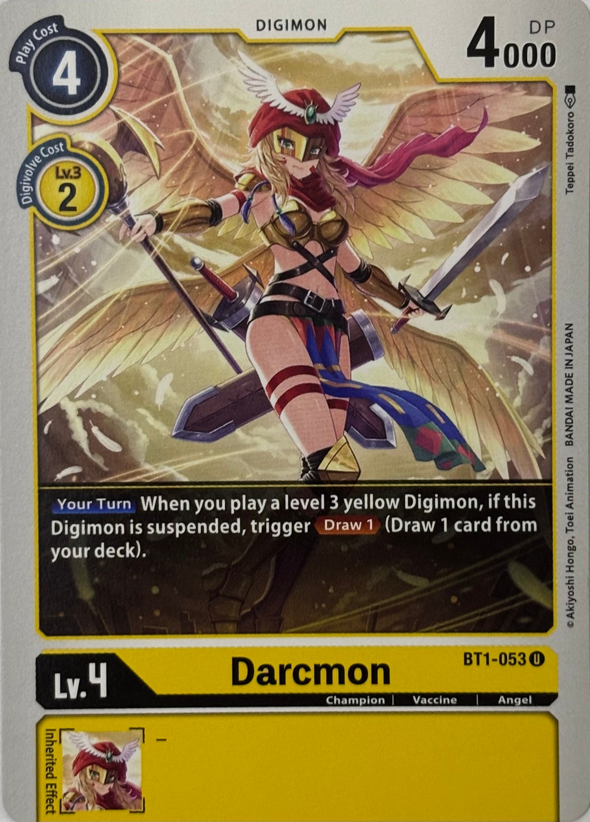 Digimon Tcg Darcmon Bt1-053