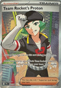 Pokemon Tcg Team Rocket’s Proton 227/182