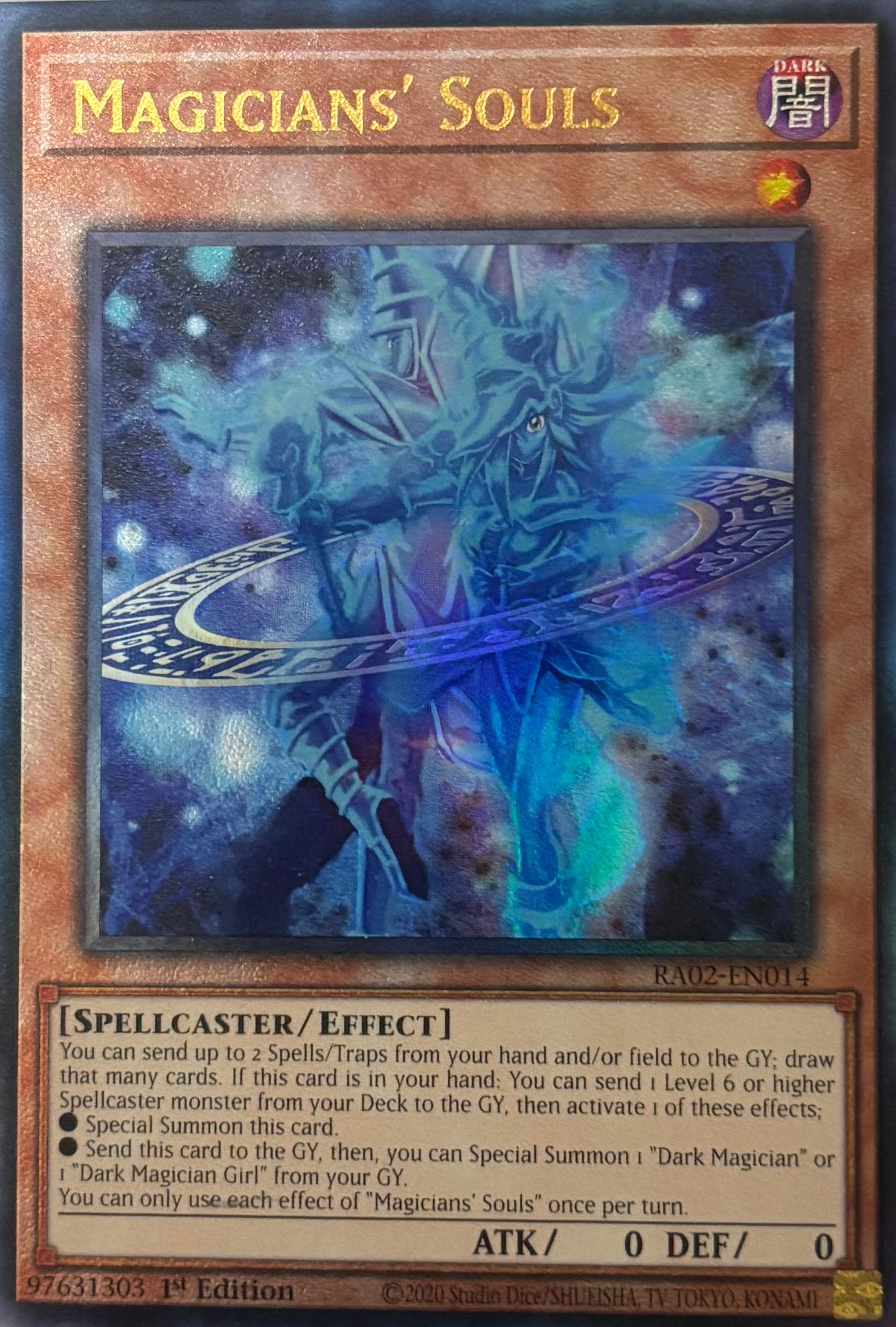 Yugioh! Magicians' Souls Ra02-En014 1st Edition Ultimate