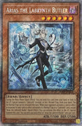 Yugioh! Arias The Labrynth Butler Ra05-en028 1st Edition Platinum