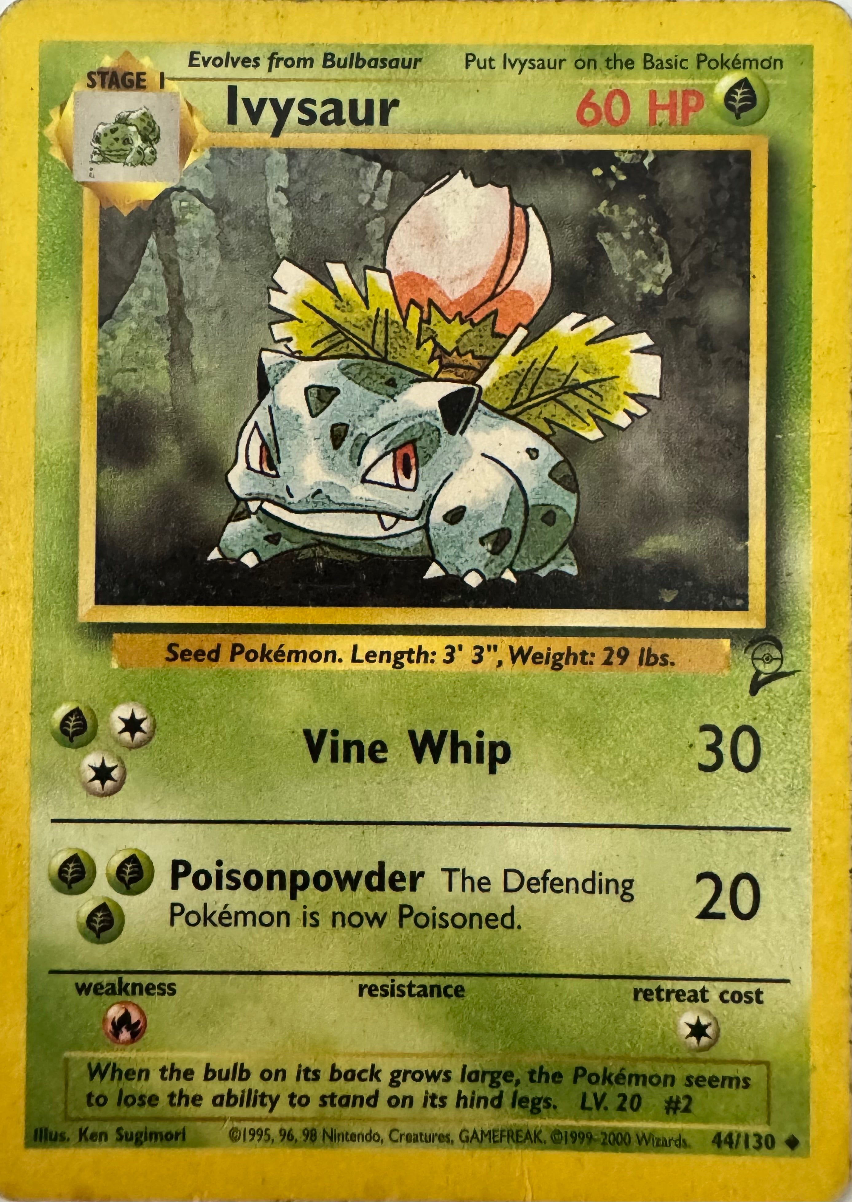 Pokemon Tcg Ivysaur 44/130