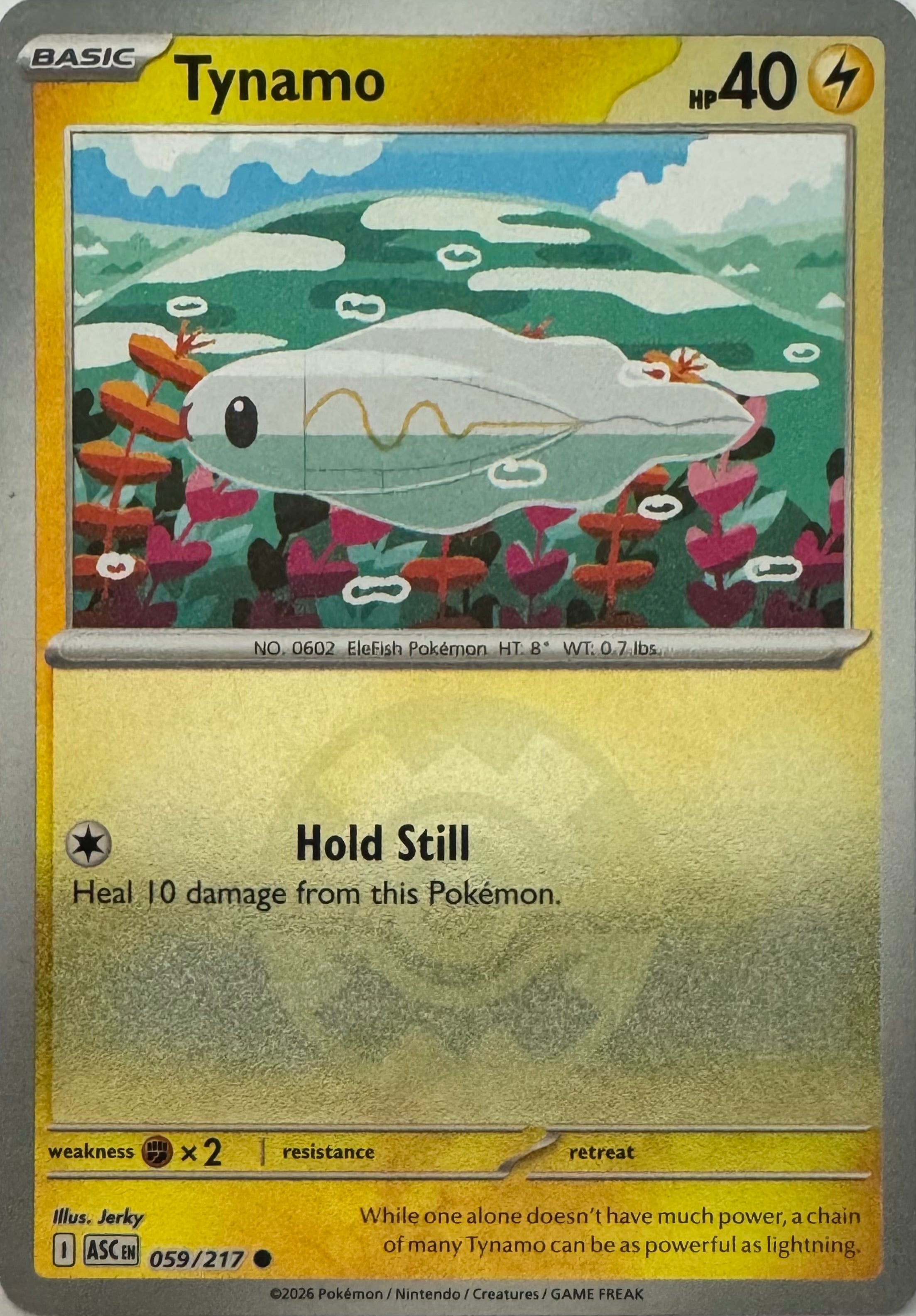 Pokémon Tcg Tynamo 059/217 (Quick Ball)