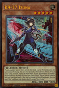Yugioh! K9-17 Izuna Mamo-en062 1st edition Ultra rare