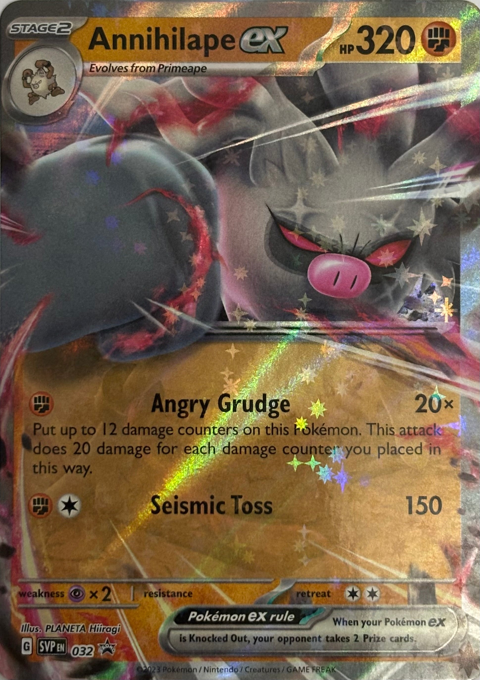 Pokemon Tcg Annihilape Ex 032 Promo