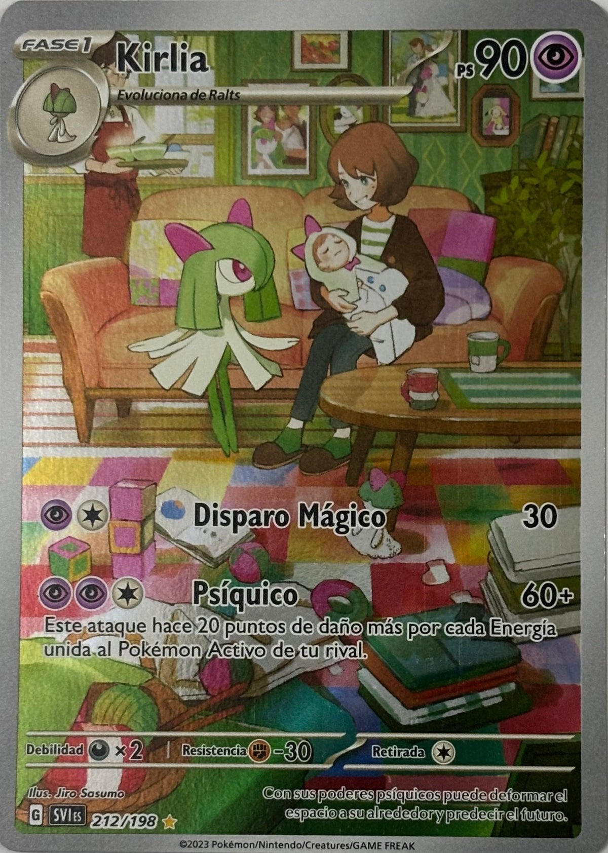 Pokemon Tcg Kirlia 212/198 (Español)