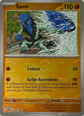 Pokemon Tcg Sawk 049/086 (Poke ball Pattern) Español