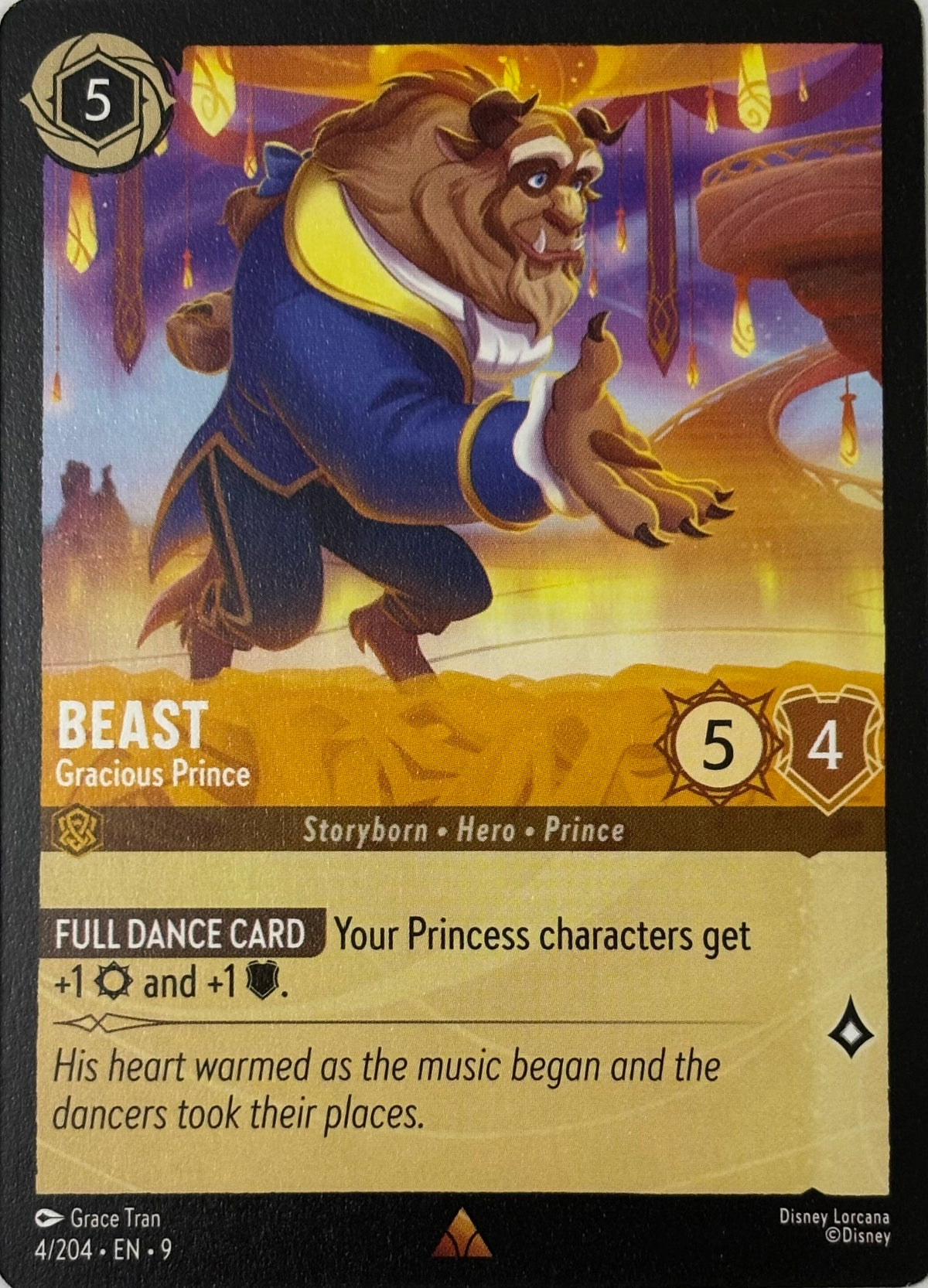 Disney Lorcana Beast 4/204