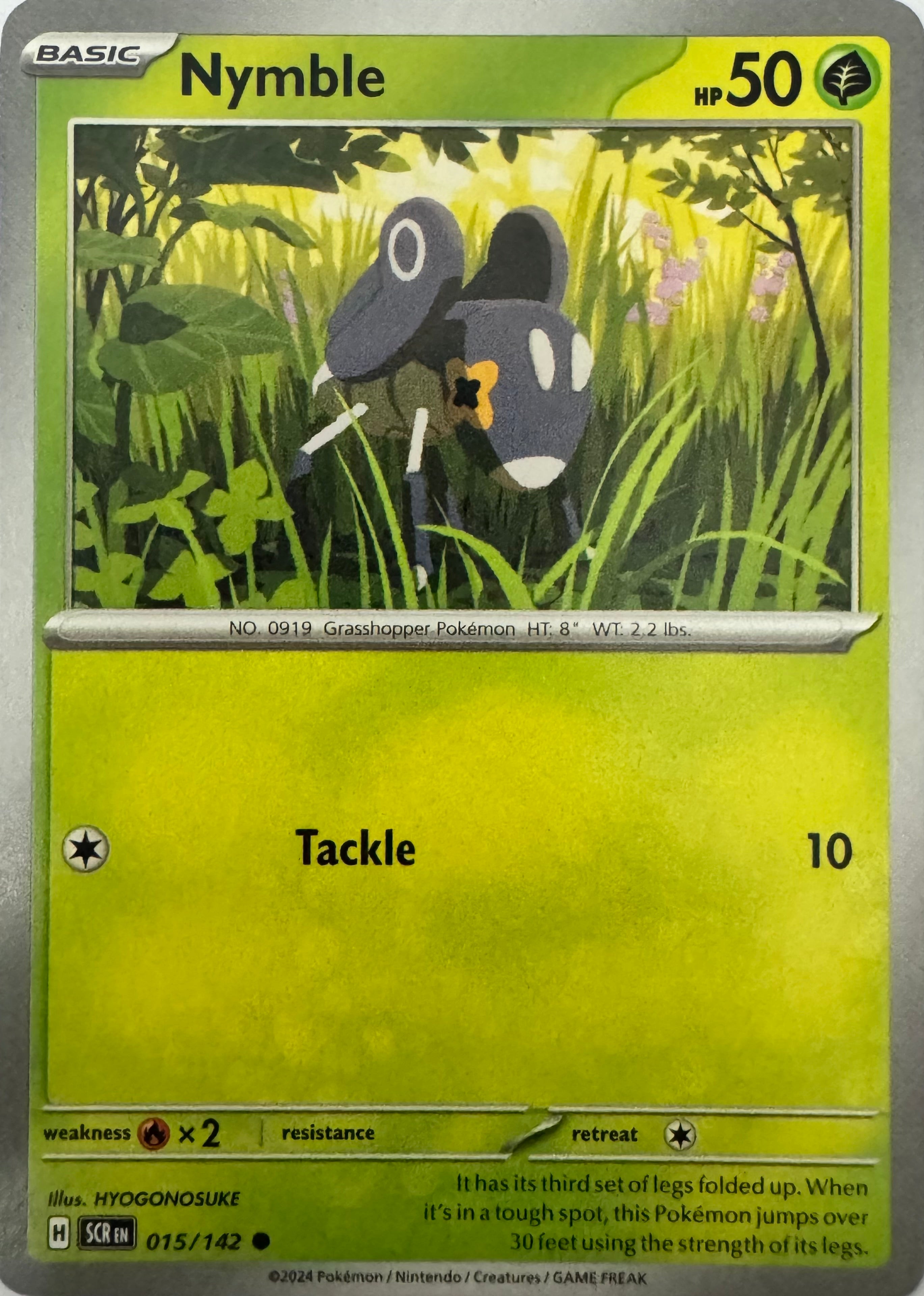 Pokemon Tcg Nymble 015/142