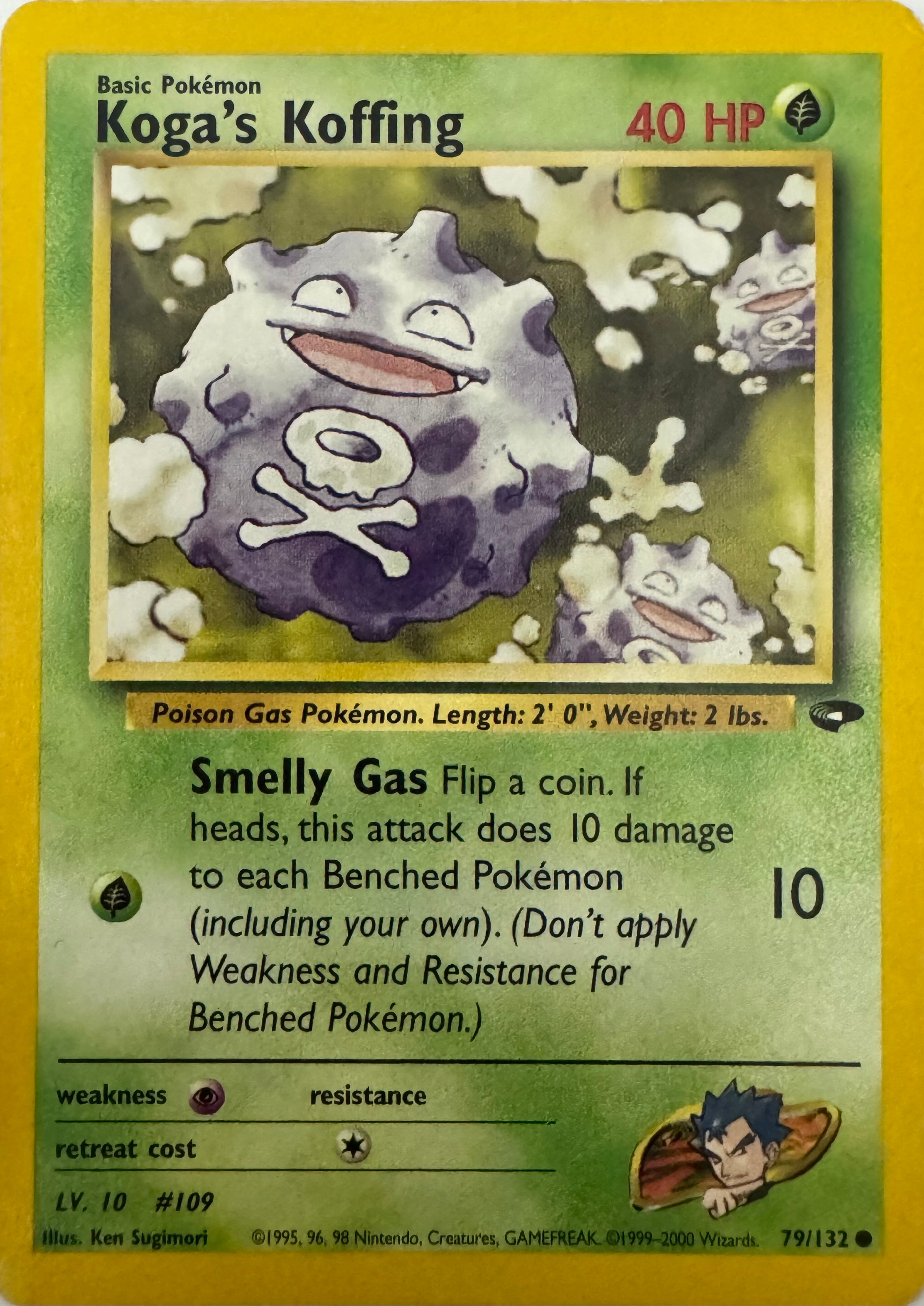 Pokemon Tcg Koga’s Koffing 79/132