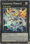 Yugioh! Exosister Mikailis Ra05-en050 1st Edition Platinum