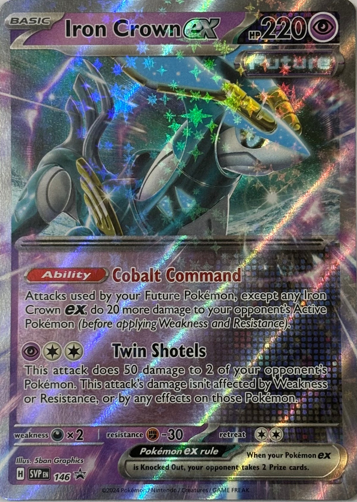 Pokemon Tcg Iron Crown ex 146 Promo
