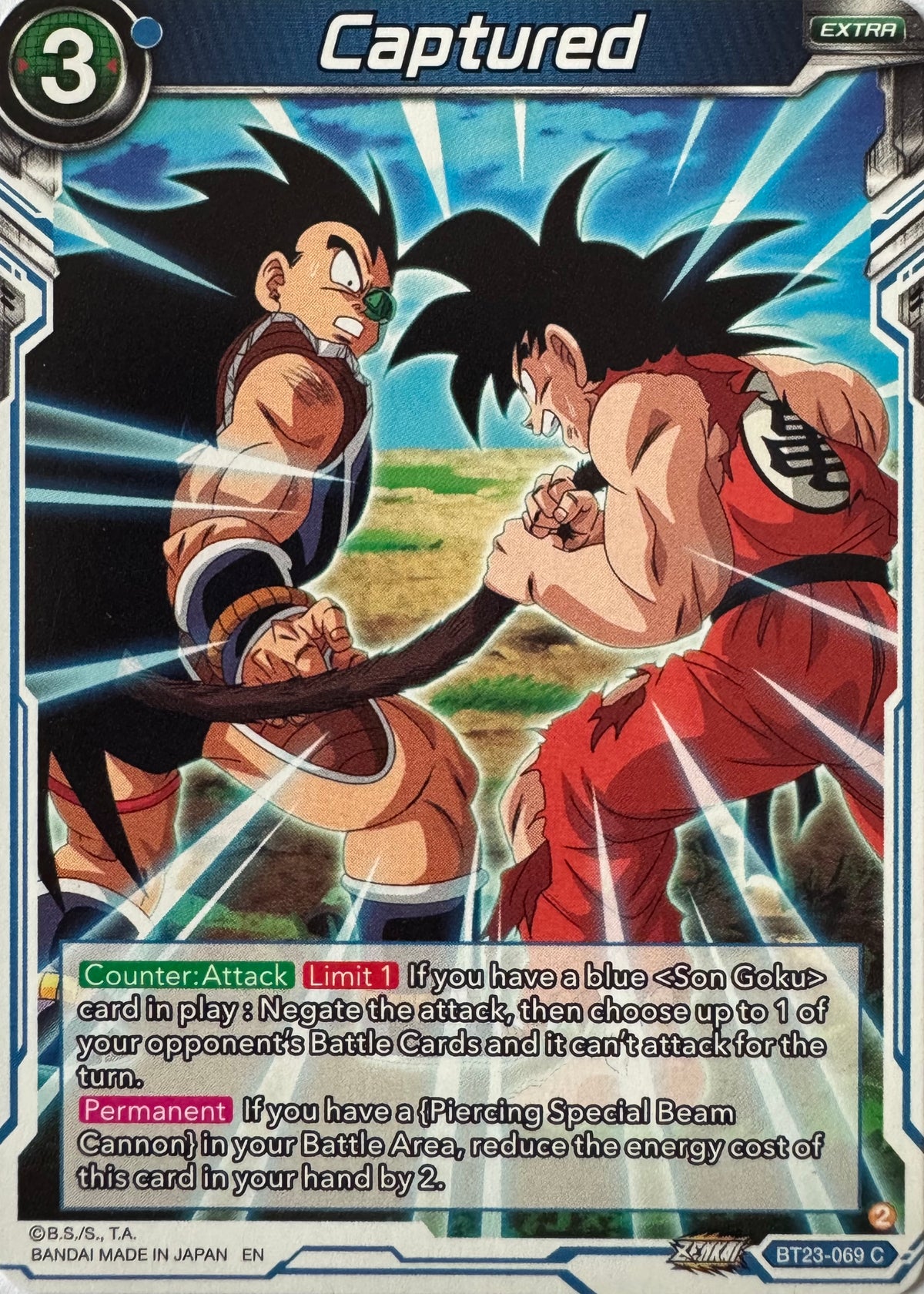 Dragon Ball Tcg Captured Bt23-069
