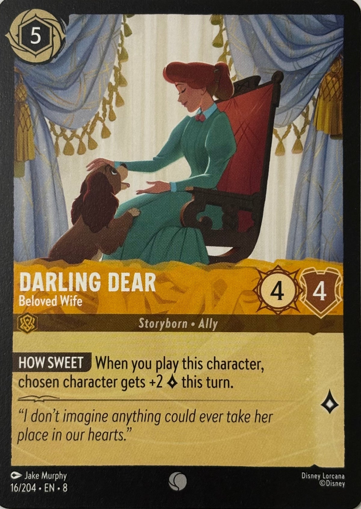 Disney Lorcana Darling Dear 16/204