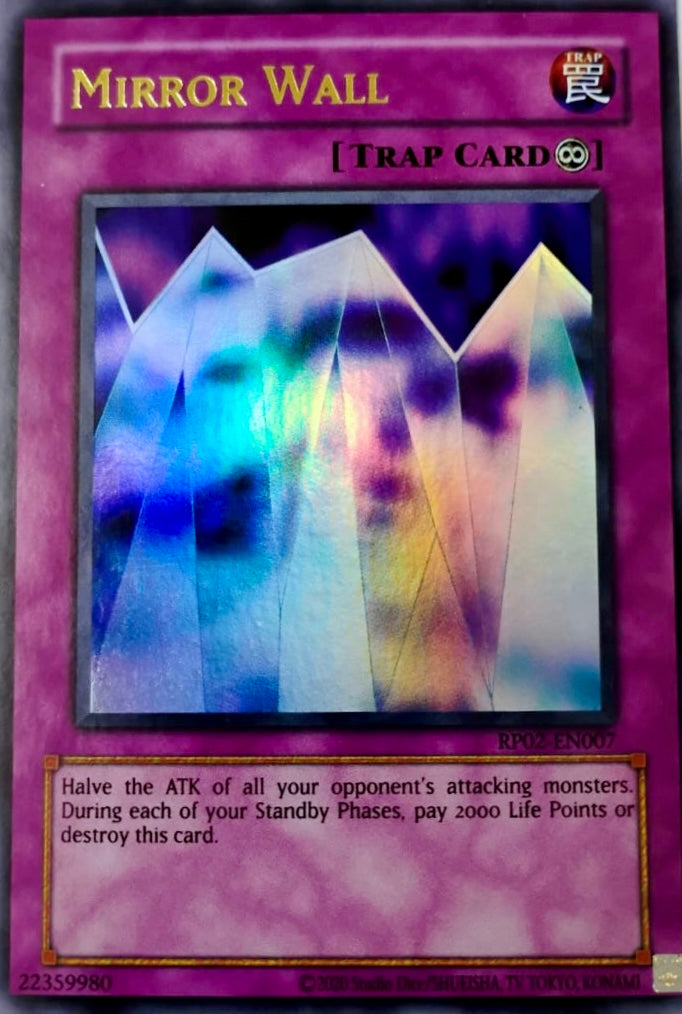 Yugioh! Mirror Wall Rp02-en007 Ultra Rare