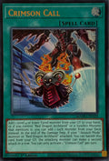 Yugioh! Crimson Call Mamo-en109 1st edition Ultra rare
