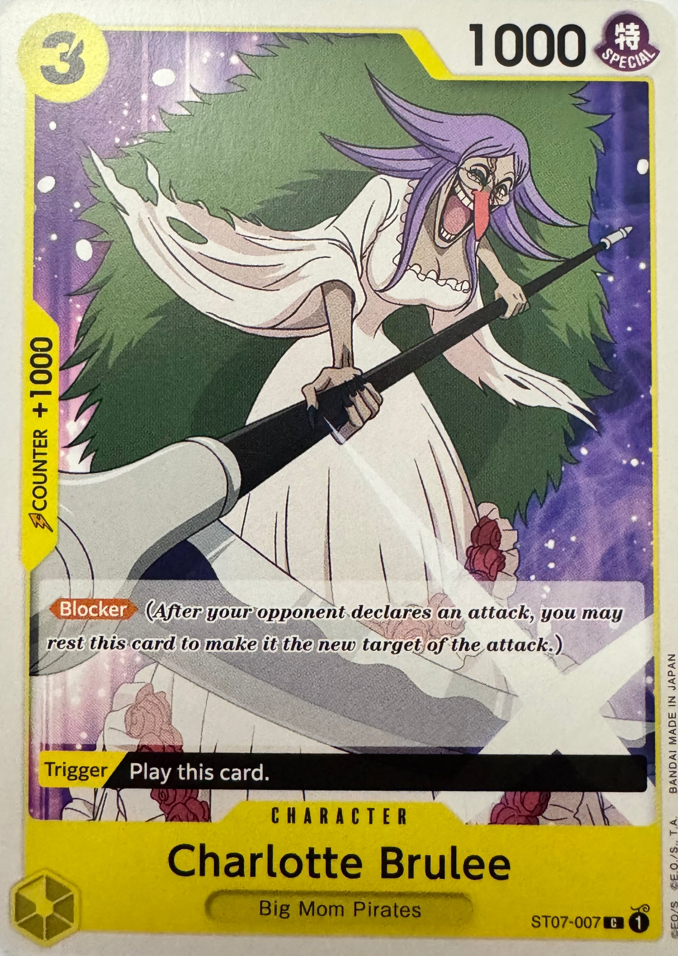 One Piece Tcg Charlotte Brulee St07-007