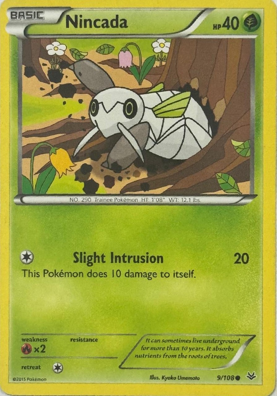Pokemon Tcg Nincada 9/108