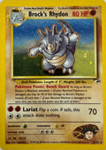 Pokemon Tcg Brock’s Rhydon 2/132 Holo