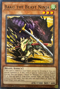 Yugioh! Baku The Beast Ninja Mp23-en168 1st Edition