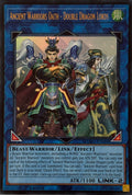 Yugioh! Ancient Warriors Oath - Double Dragon Lords Mamo-en088 1st edition Ultra rare