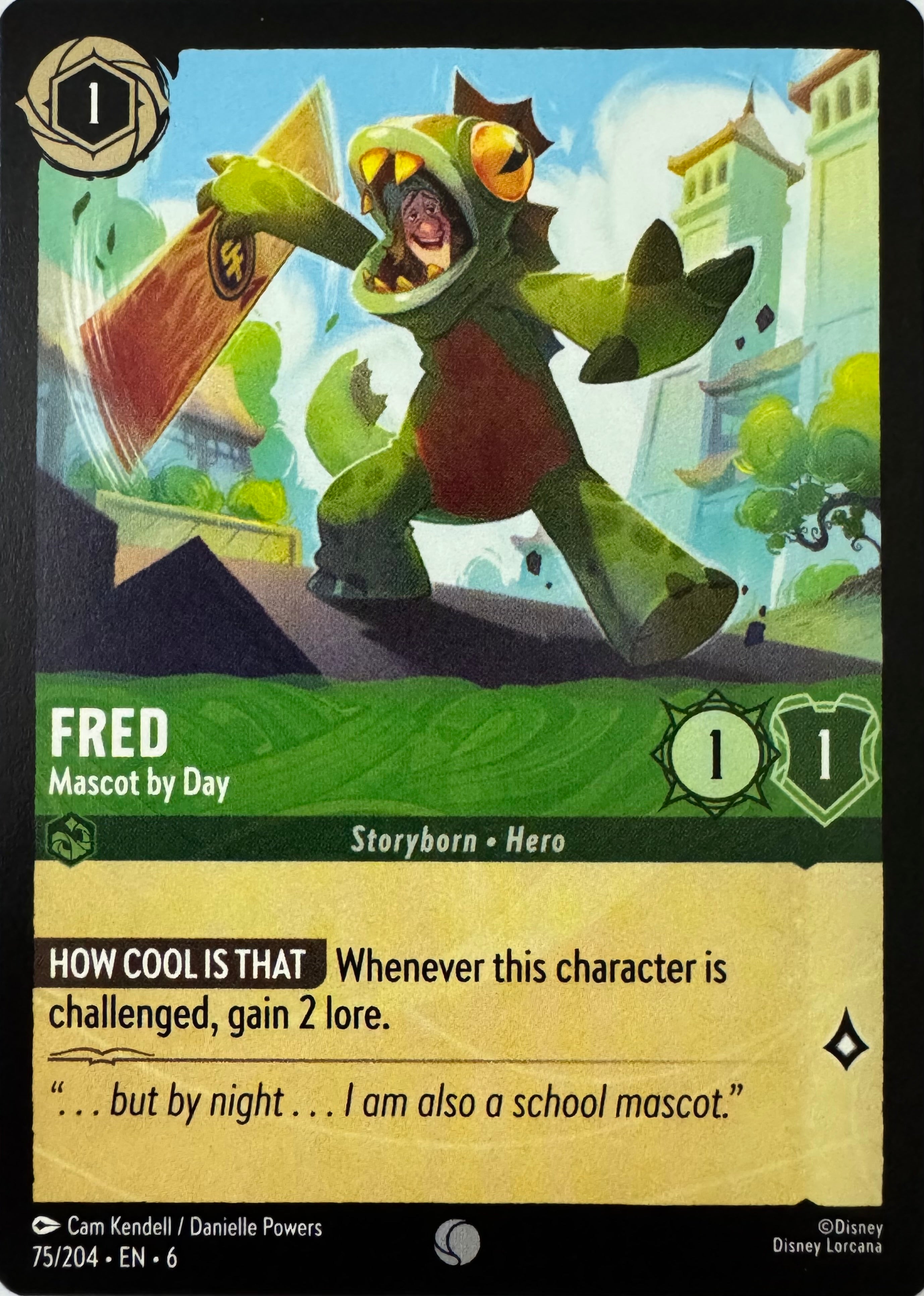 Disney Lorcana Fred 75/204