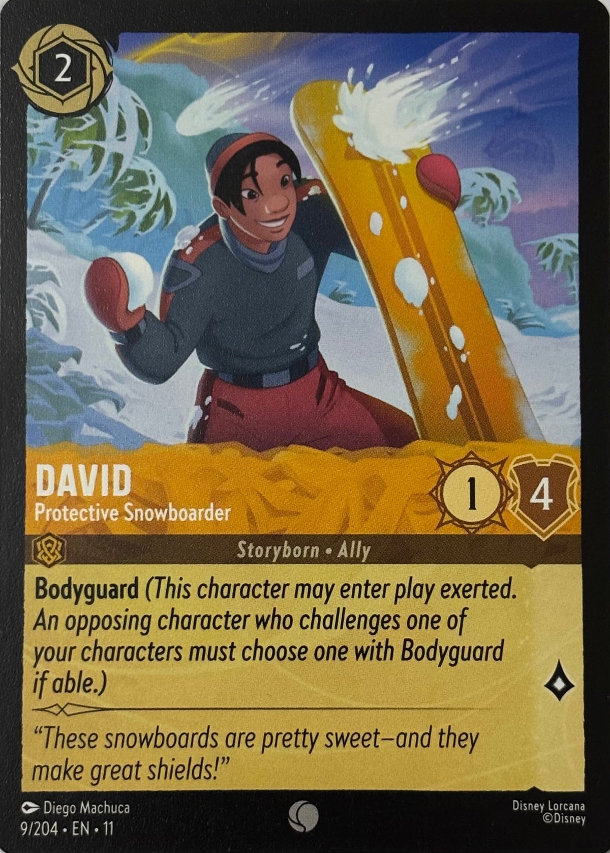 Disney Lorcana David 9/204
