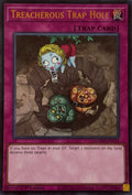 Yugioh! Treacherous Trap Hole Mamo-en114 1st Edition Ultra rare