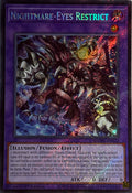 Yugioh! Nightmare-Eyes Restrict Mamo-en122 1st edition Secret rare