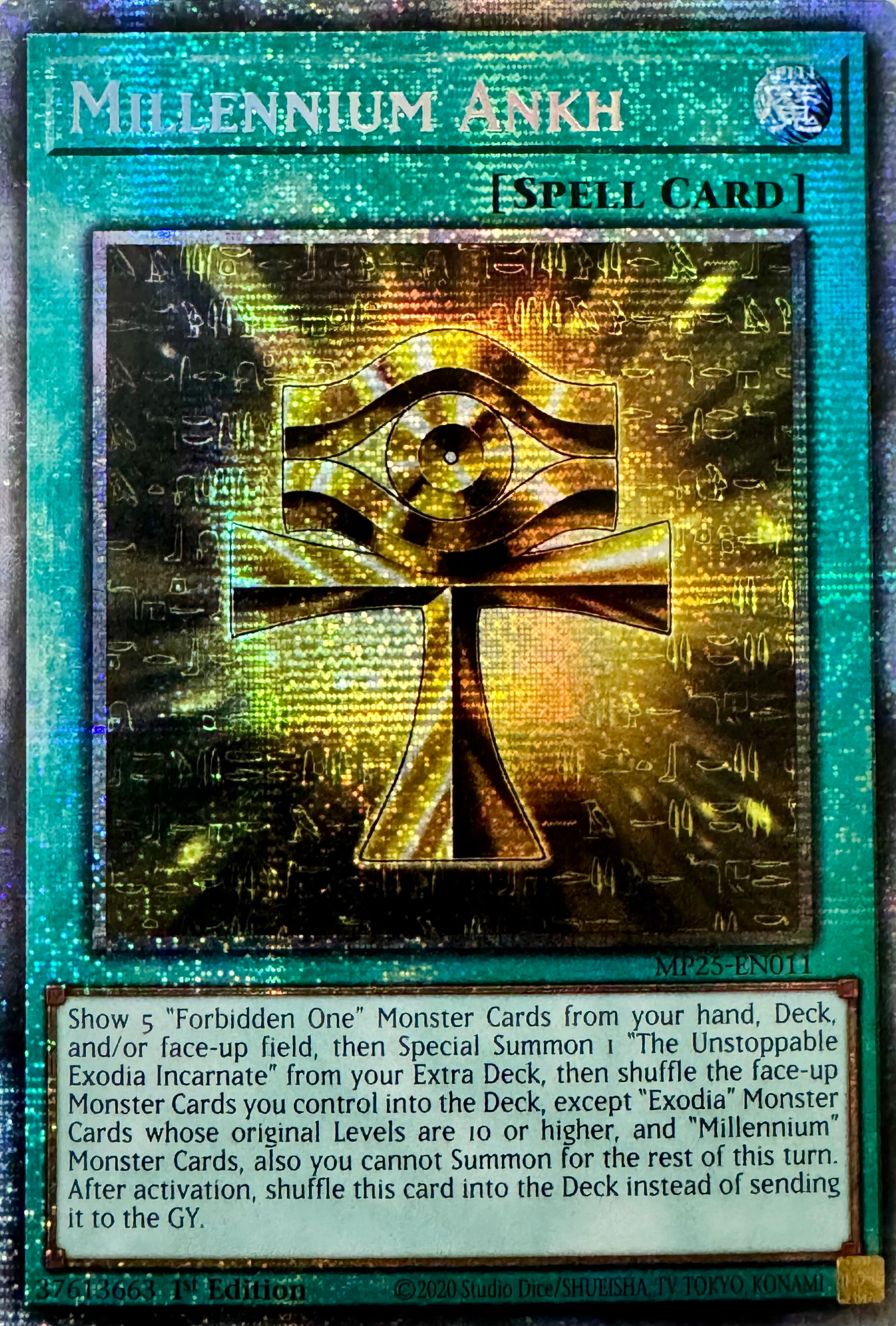 Yugioh! Millennium Ankh Mp25-en011