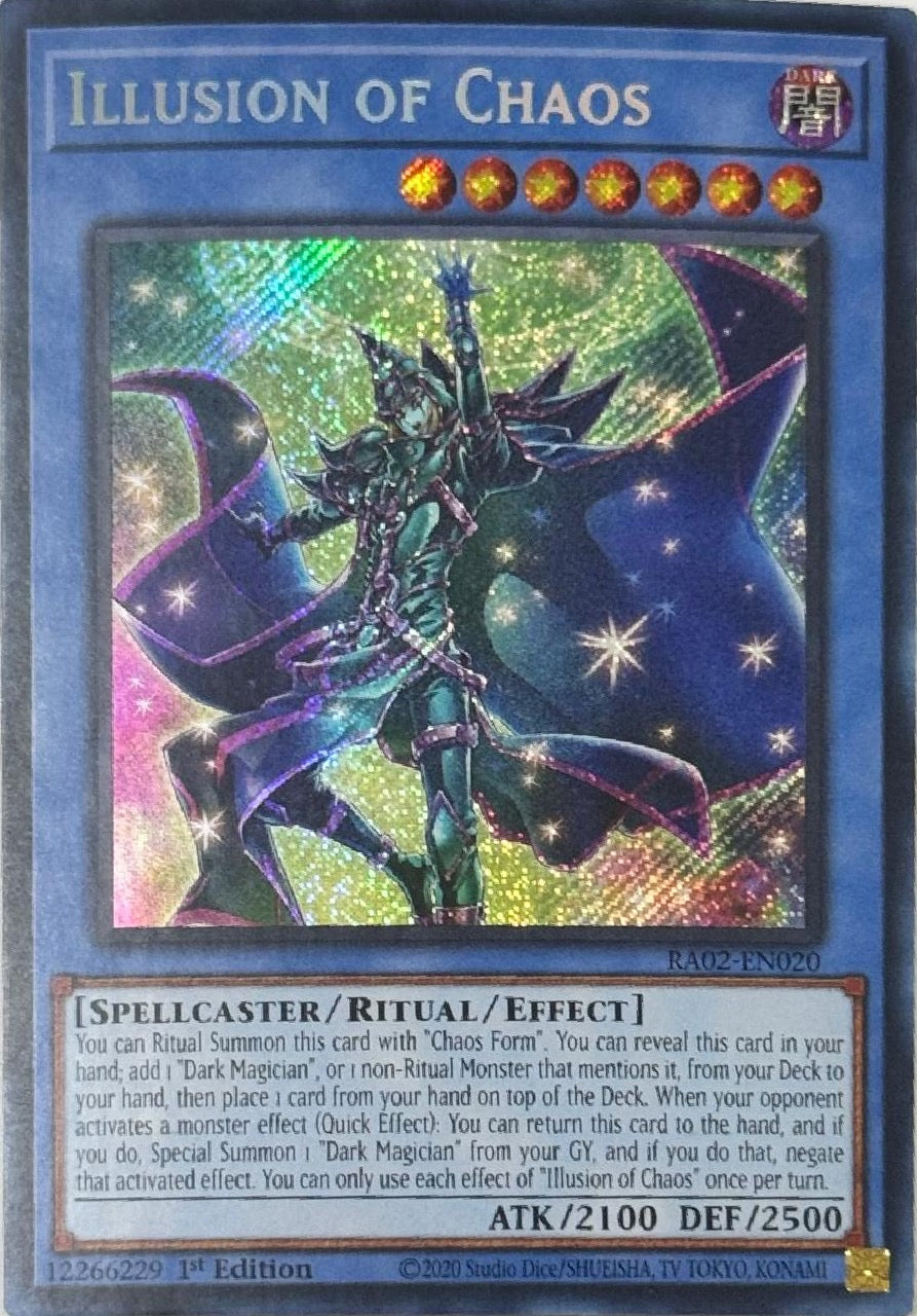 Yugioh! Illusion Of Chaos RA02-EN020 Secret