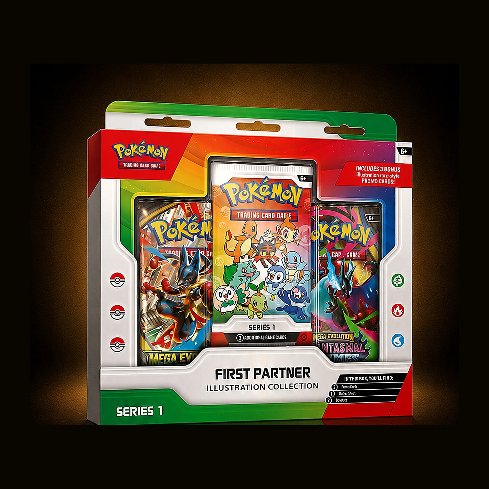 Pokémon First Partners Illustration Collection sellado — CatPops