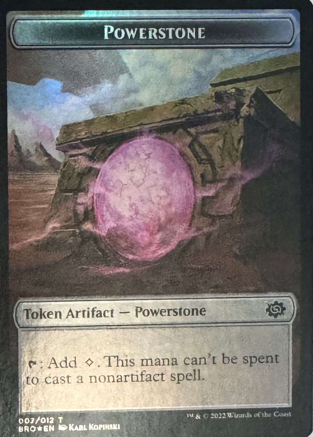 Magic Powerstone 007/012 - Golem