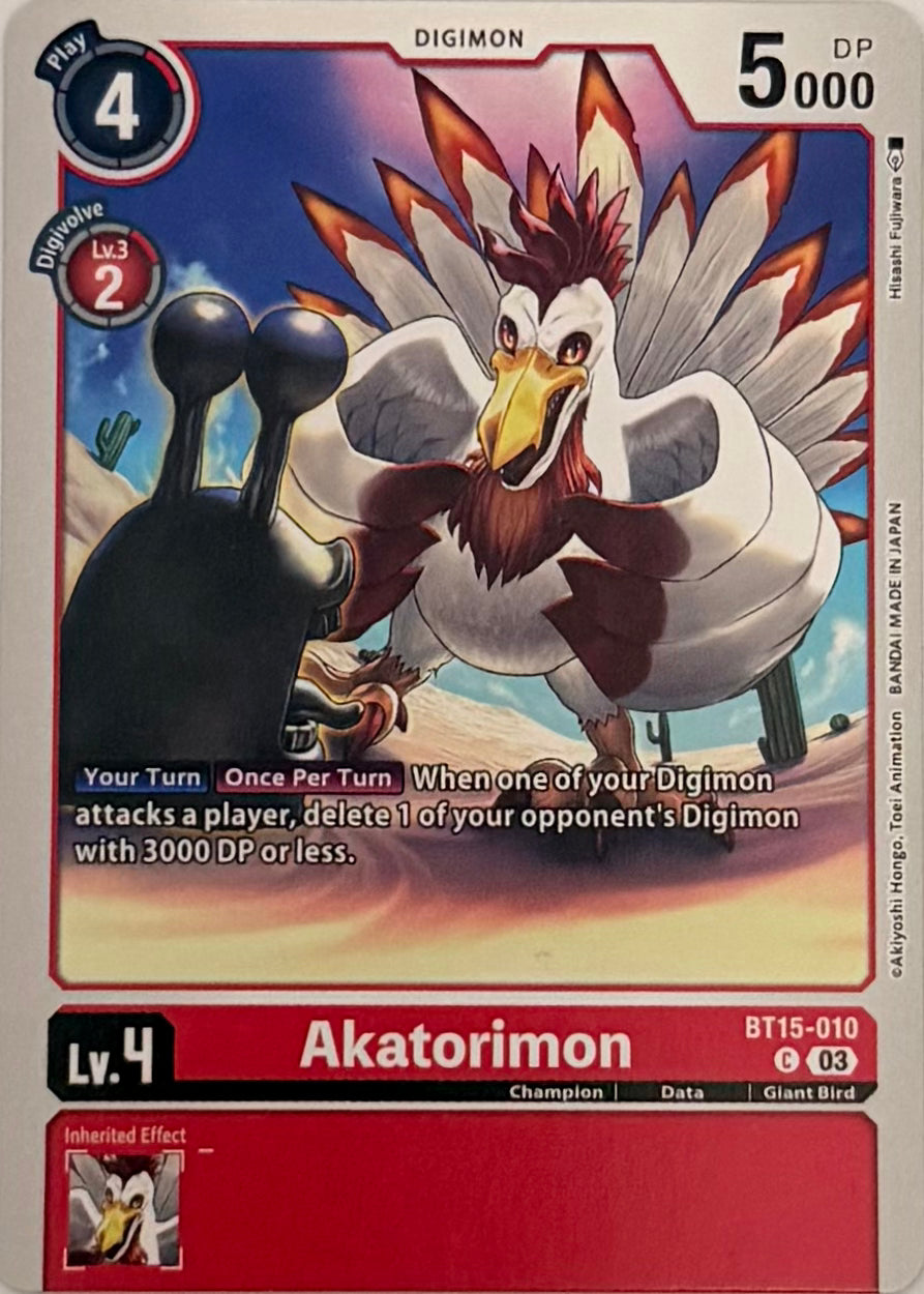 Digimon Tcg Akatorimon BT15-010