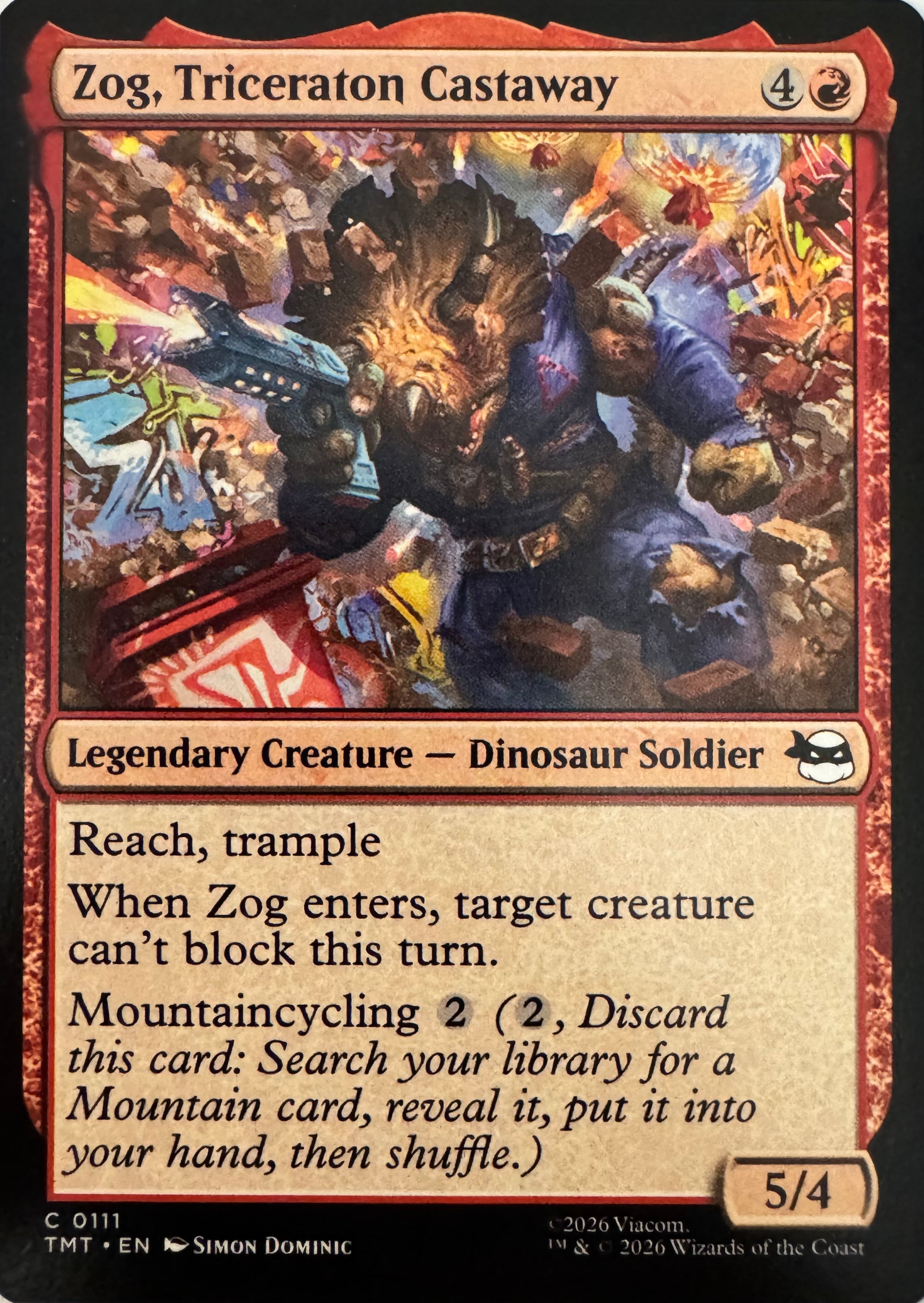Magic Zog, Triceraton Castaway 0111