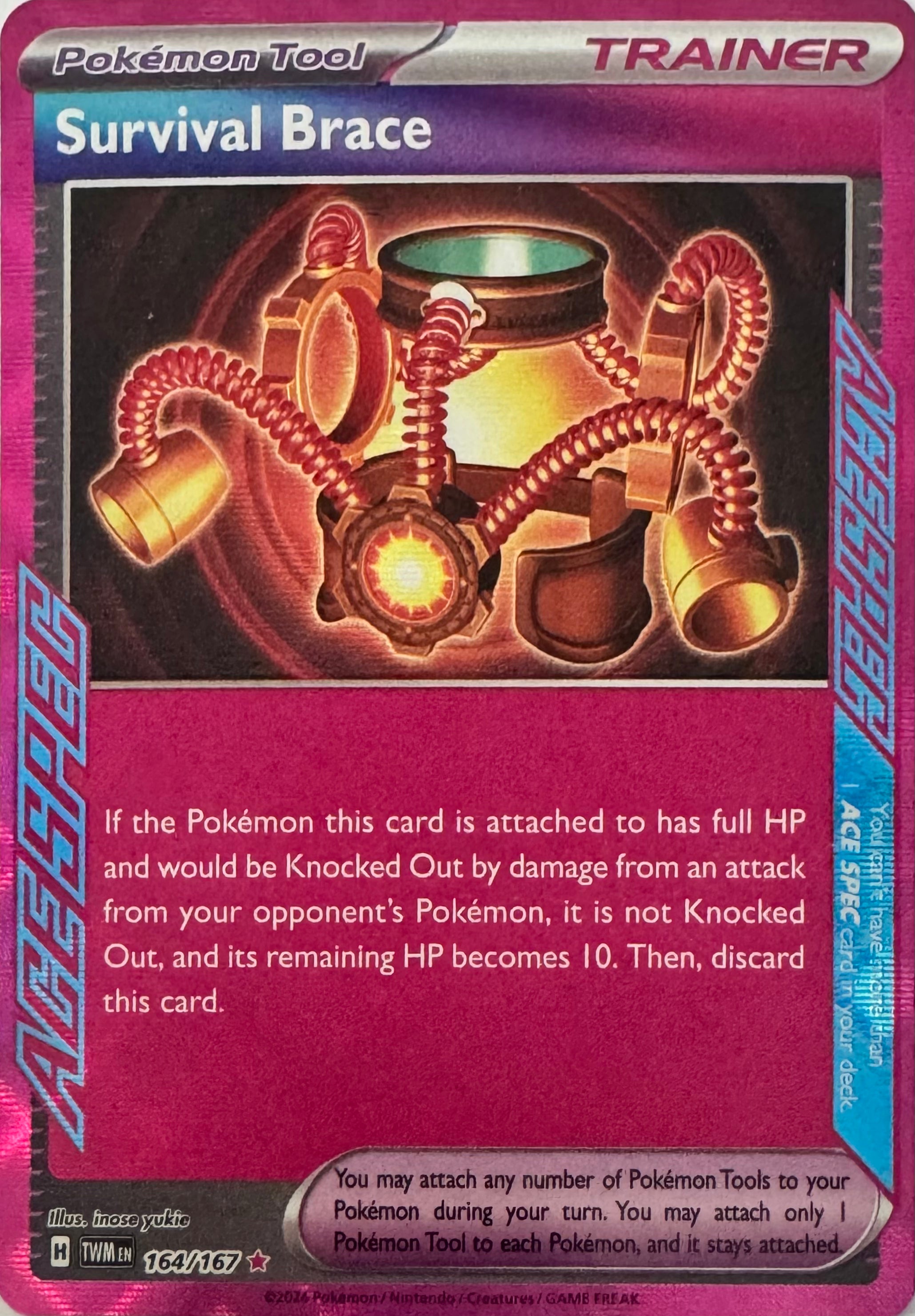 Pokemon Tcg Survival Brace 164/167