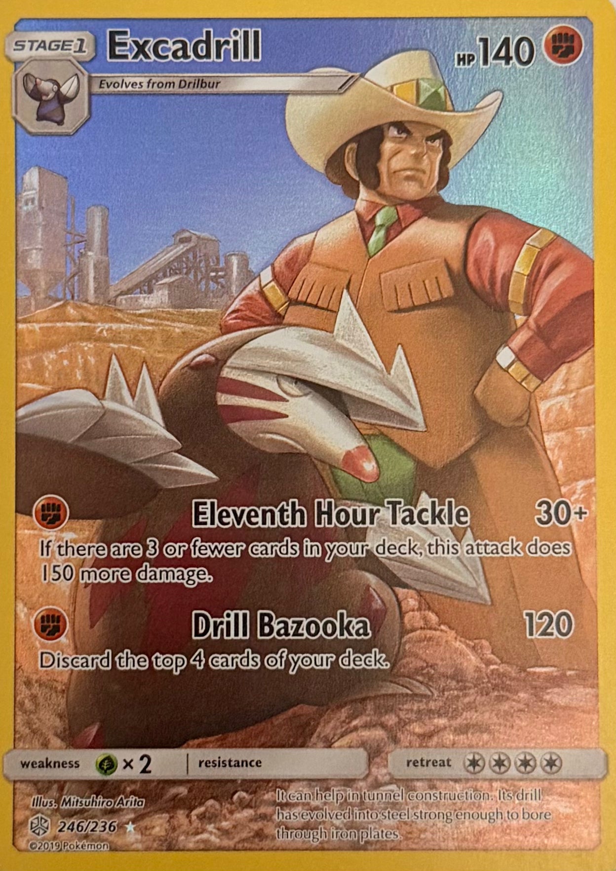 Pokemon Tcg Excadrill 246/236