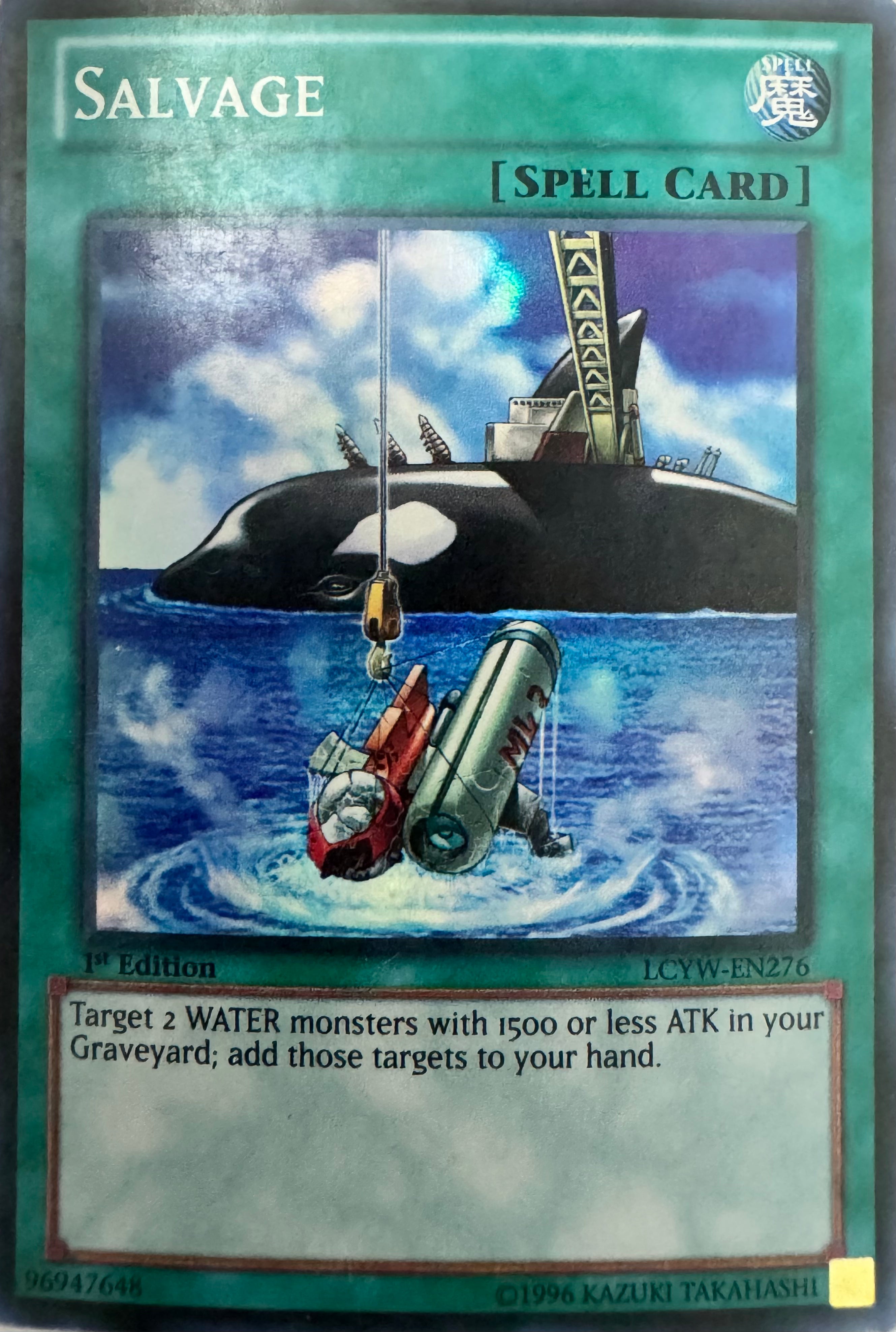 Yugioh! Salvage LCYW-EN276 1st Edition