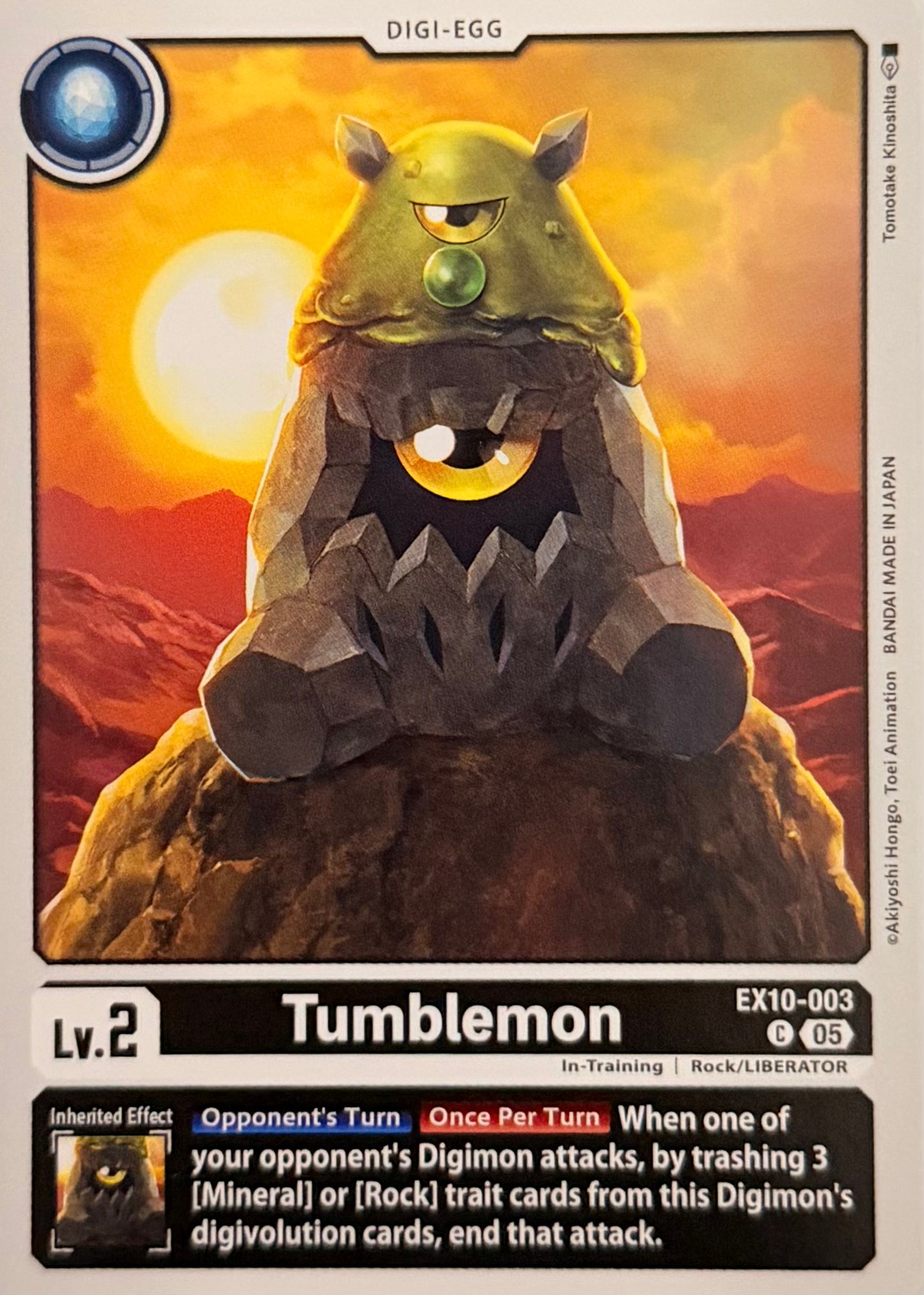 Digimon Tcg Tumblemon EX10-003