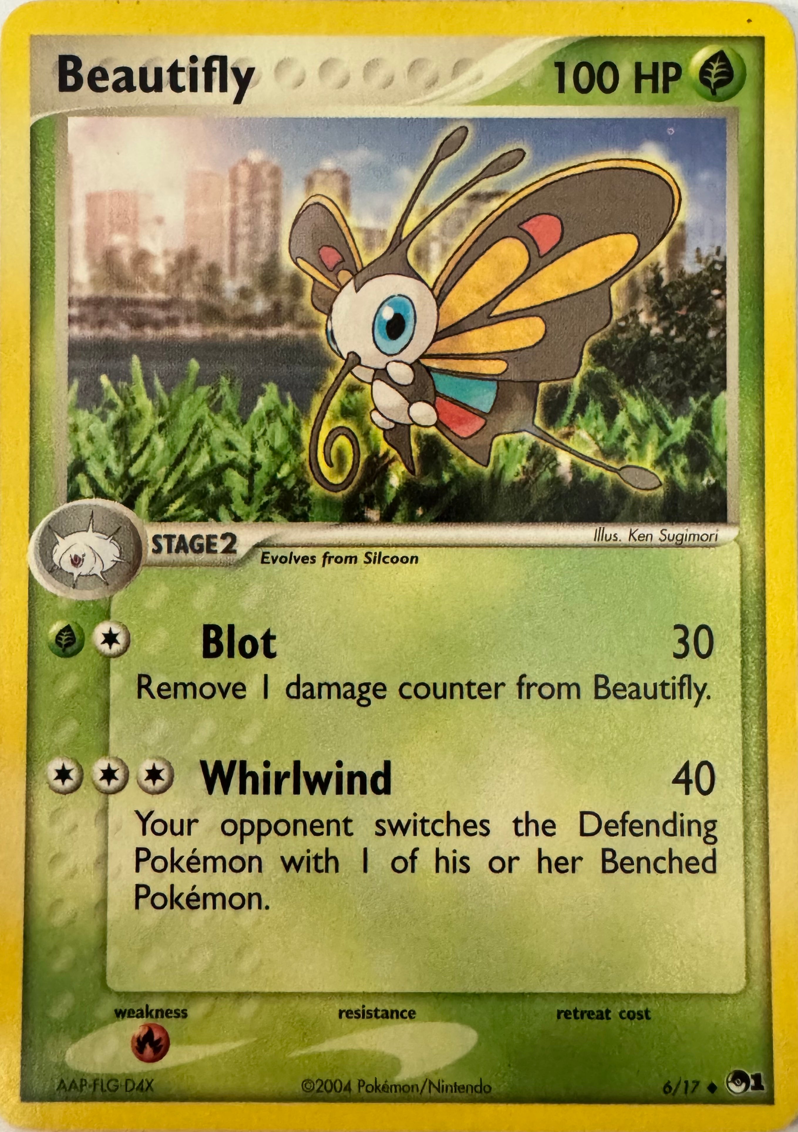 Pokemon Tcg Beautifly 6/17